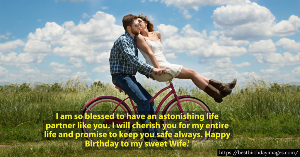 Happy Birthday wishes images for wife