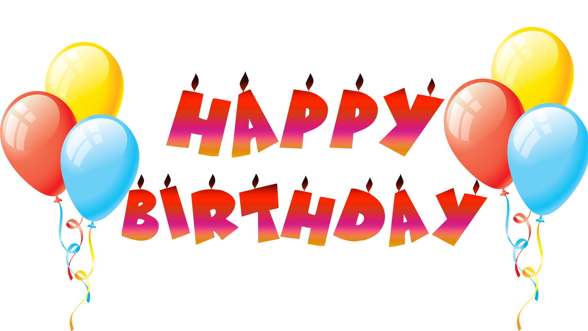 Best Collection of Happy Birthday PNG Images