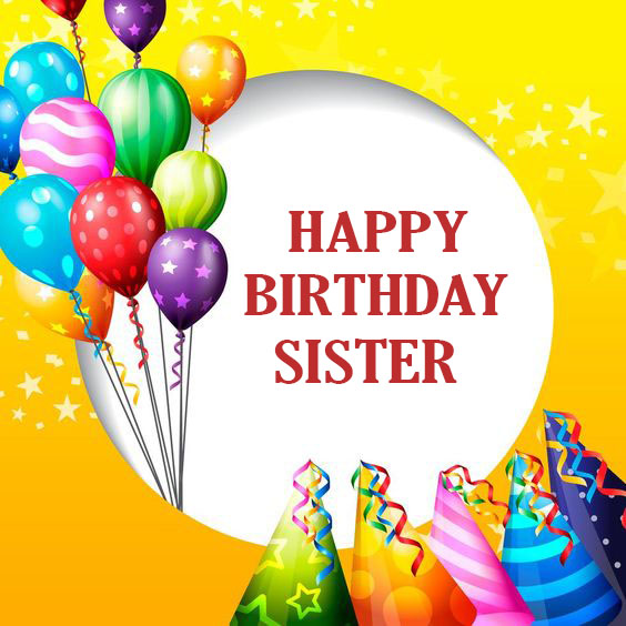 Happy Birthday Sister image wishes