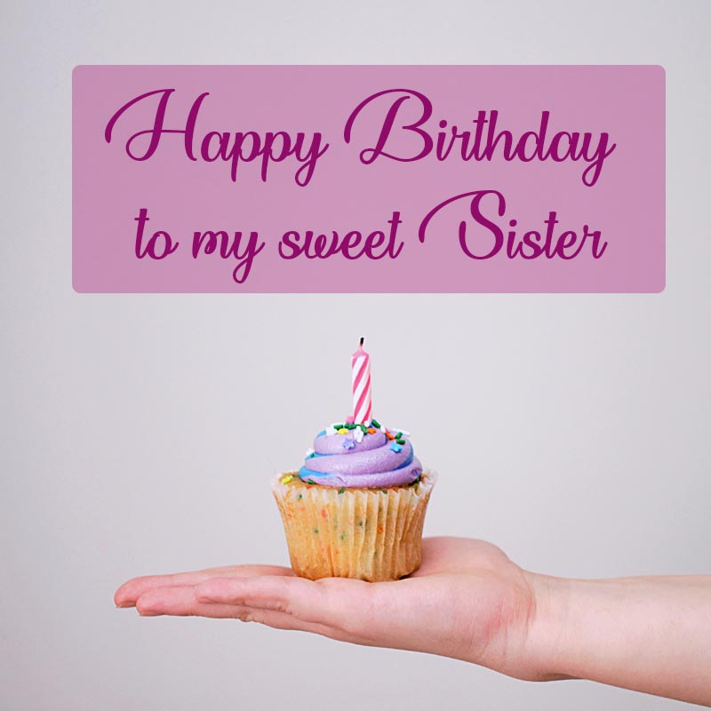 Happy Birthday Sister Image Wishes 2022