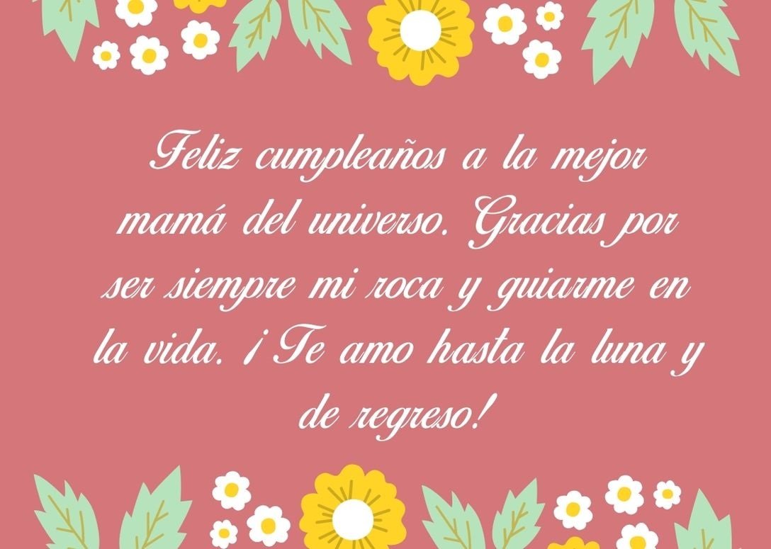 Carta De Felicitacion De Cumpleaños A Mi Madre bestbirthdayimages.com