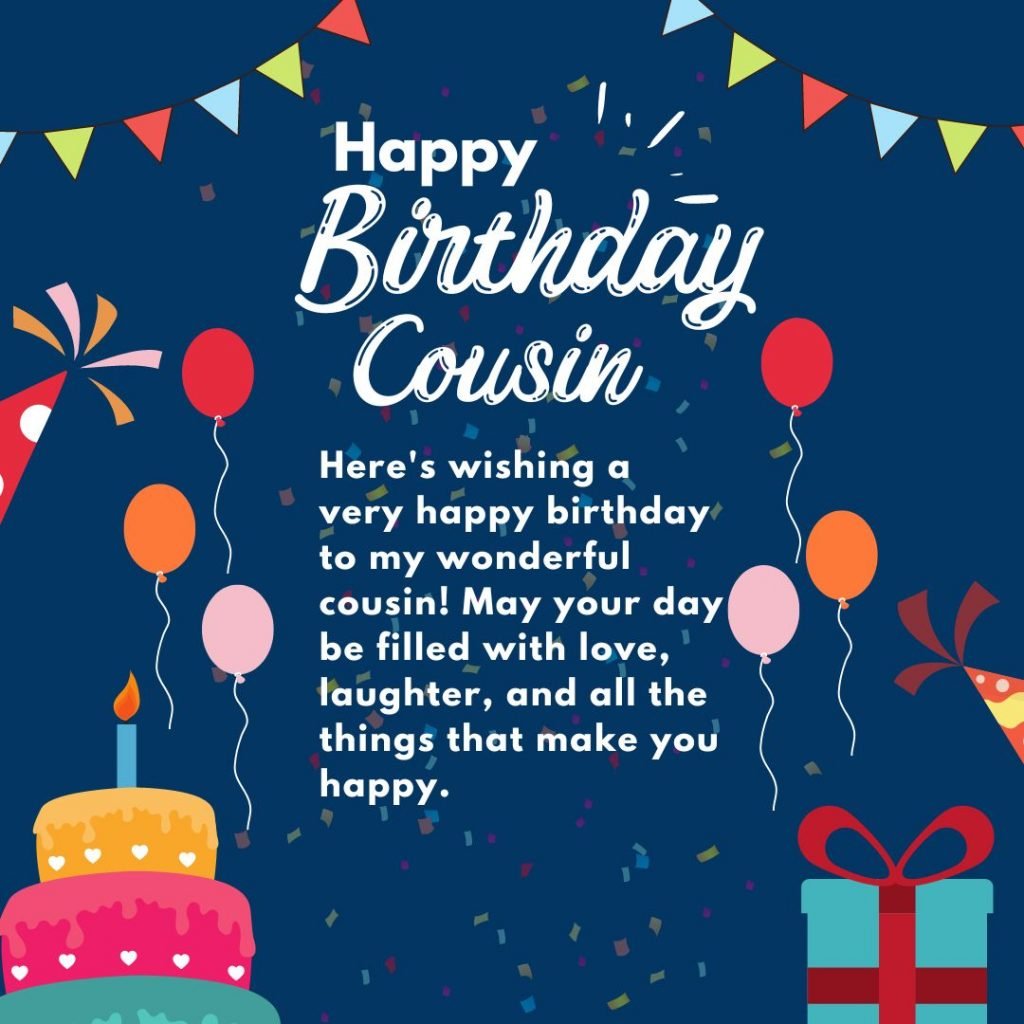 Happy Birthday My Lovely Cousin QLJJ