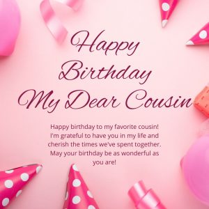 Best Happy Birthday Wishes for Cousin, Also get birthday wishes with ...