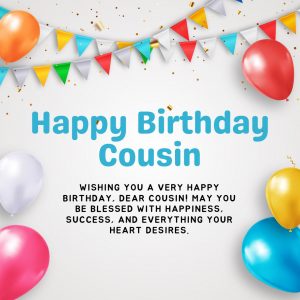 Best Happy Birthday Wishes for Cousin, Also get birthday wishes with ...