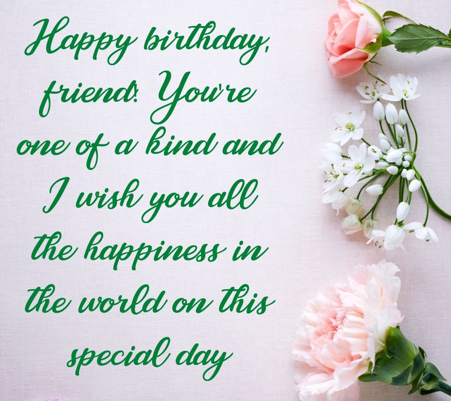 Happy Birthday Wish for Friend Images