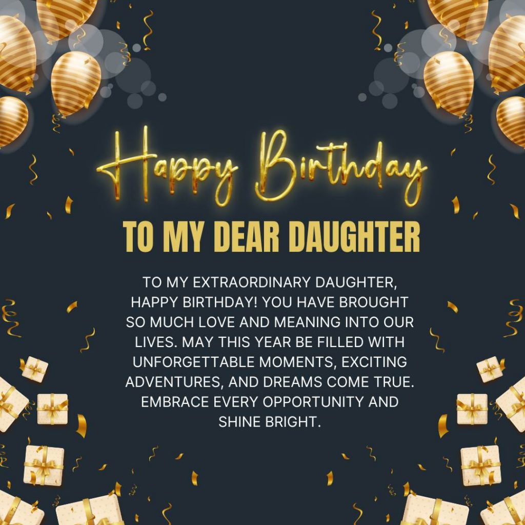 Happy Birthday Daughter Image Wishes
