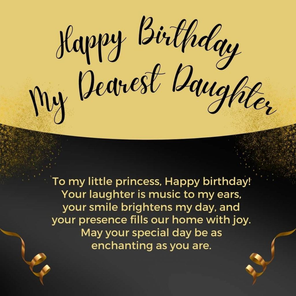 Happy Birthday My Dearest Daughter