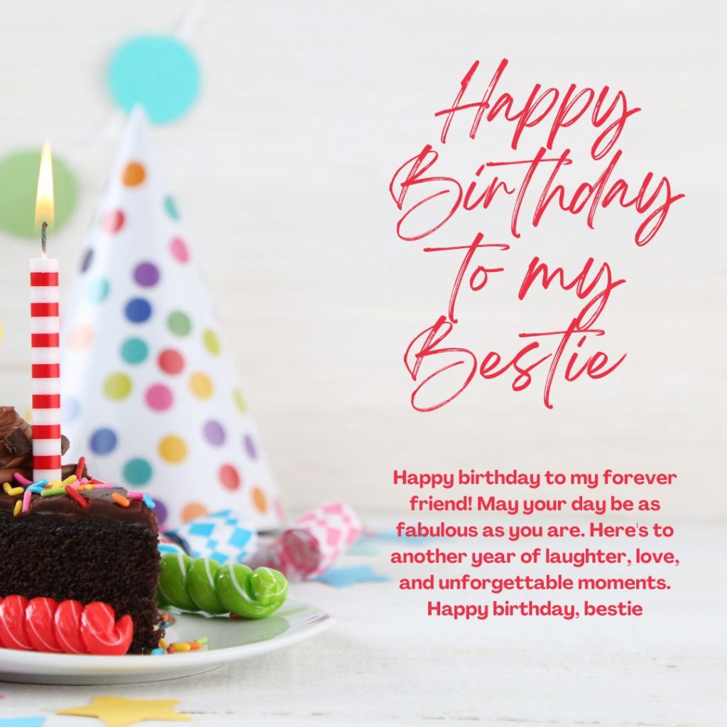 Birthday Wishes for Bestie