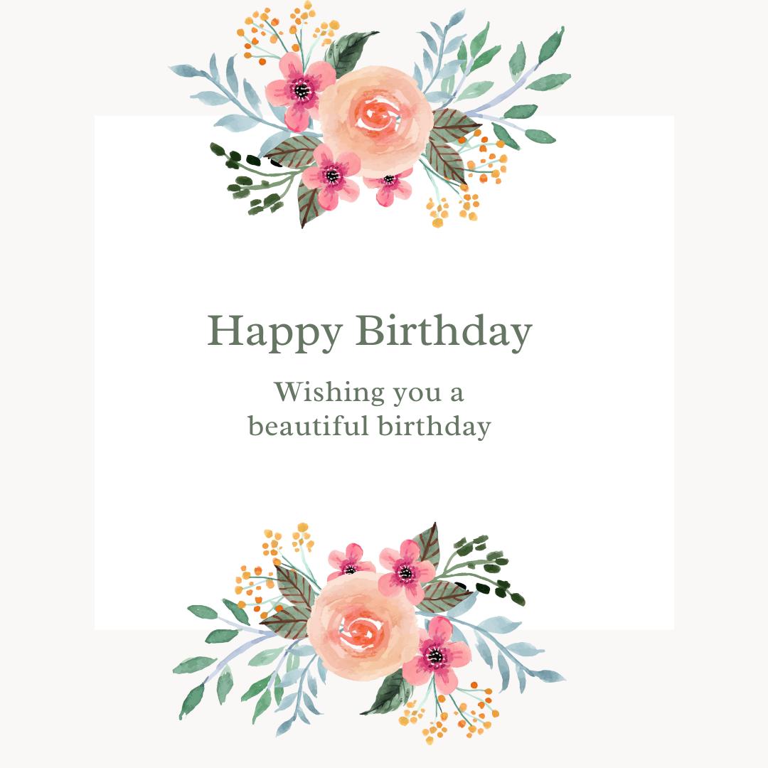 Happy Birthday Flowers Images, Get the Beautiful Collection of Birthday ...